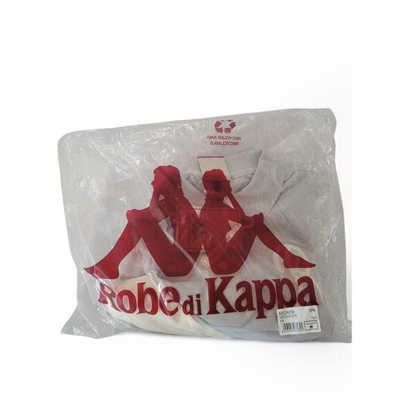 Robe Di‎ Kappa Robe Giovani Notte Polo Shirt Grey M Embroider Patch Short sleeve - Picture 4 of 12